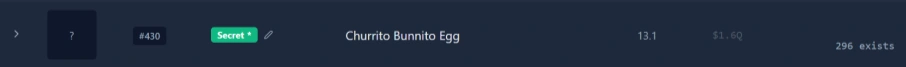 Churrito Bunnito (Egg)