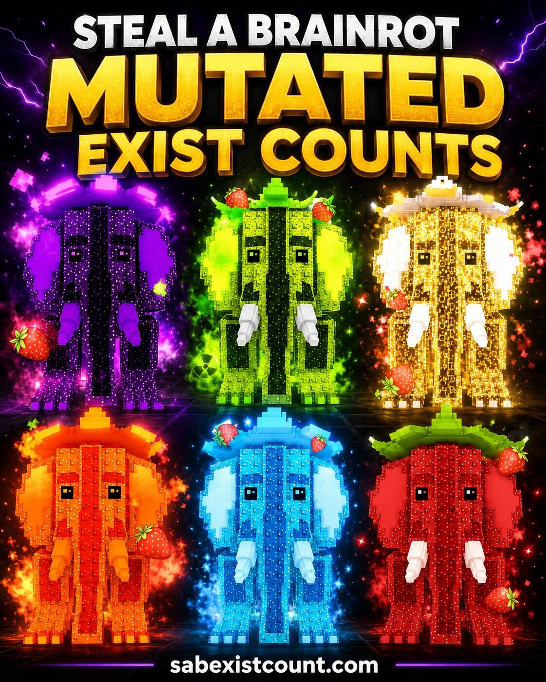Steal a Brainrot Mutated Exist Counts: Why Players Keep Searching for Updated Counts