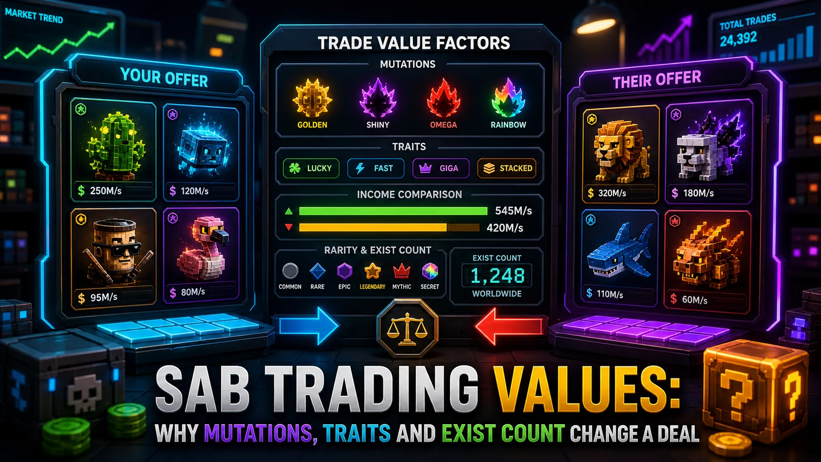 SAB Trading Values: Why Mutations, Traits and Exist Count Change a Deal