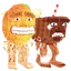 Coco and Mango